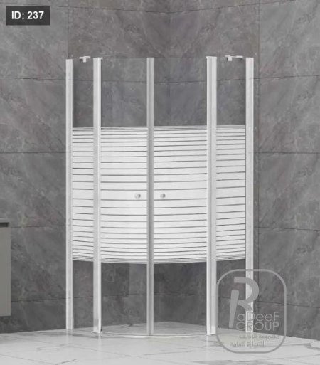 شاور 80*80 مربع مخطط درفات درفتين